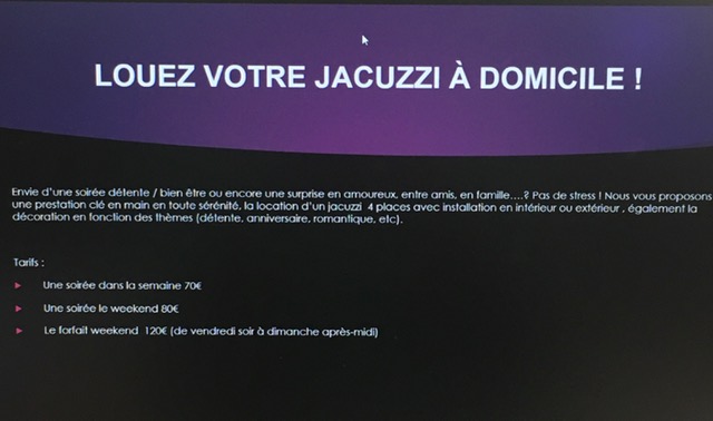 Location jacuzzi 77 entre particuliers