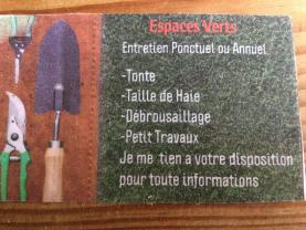 Service : entretien espace vert Service : entretien espace vert