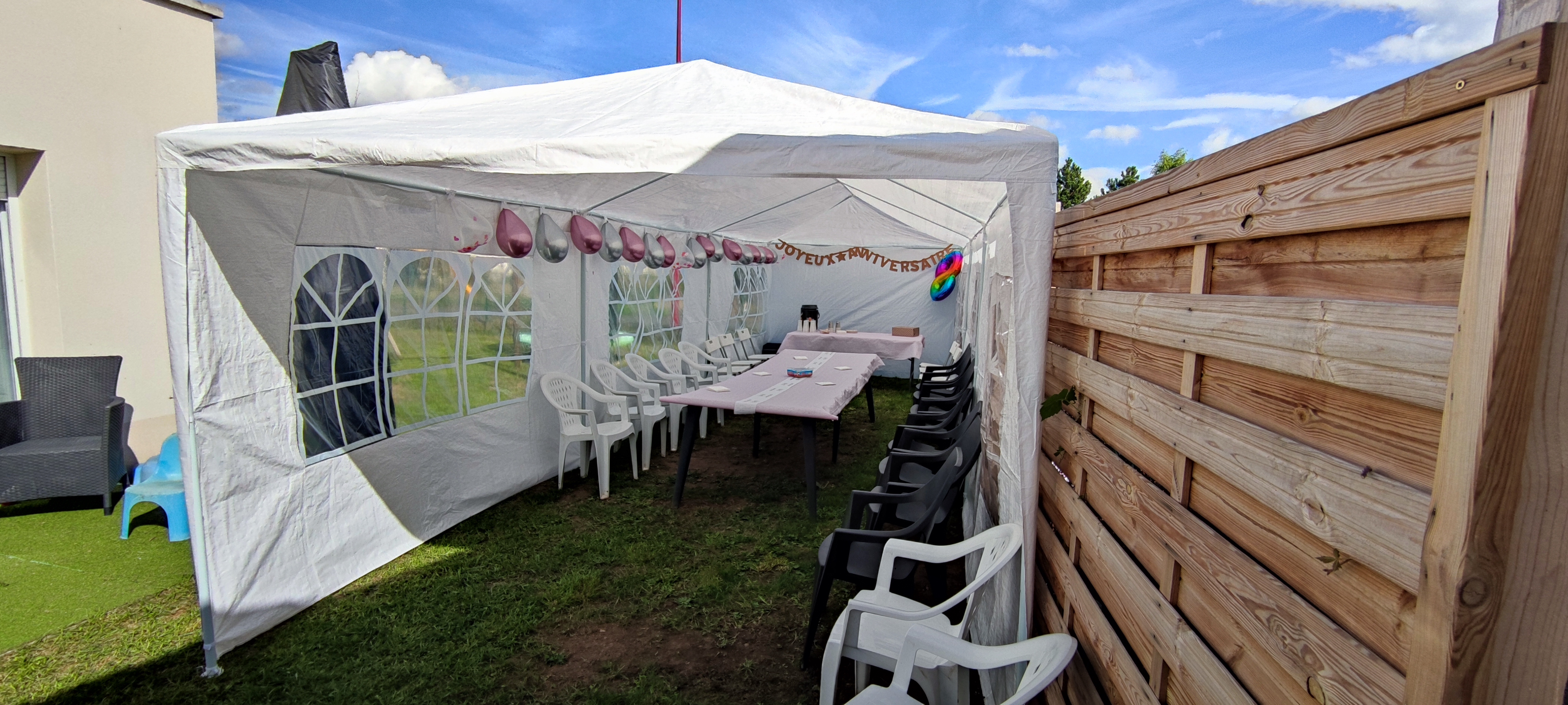 Location tente reception 63 entre particuliers