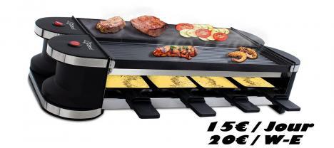 Location : appareil a raclette Location : appareil a raclette