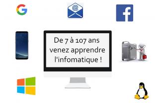 Service cours informatique entre particuliers