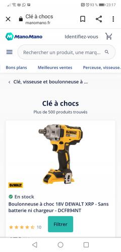 Louer la boulonneuse