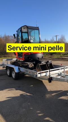Louer la mini-pelle