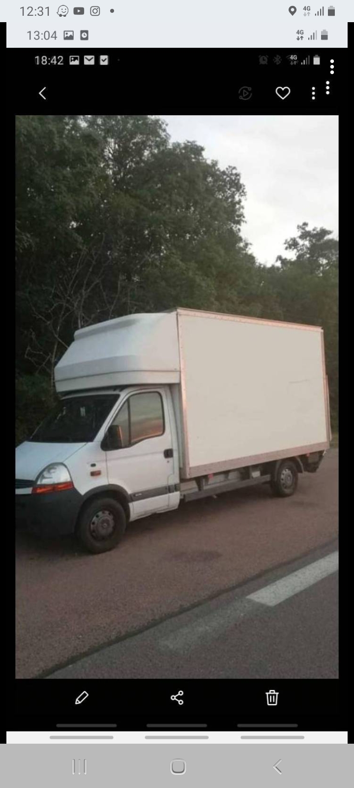 Service avec camion 92 entre particuliers