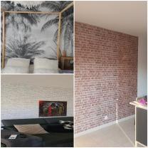 Service : pose de papier peint Service : pose de papier peint