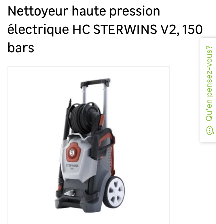 Location nettoyeur haute pression 22 entre particuliers
