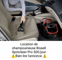 Location : shampouineuse Location : shampouineuse