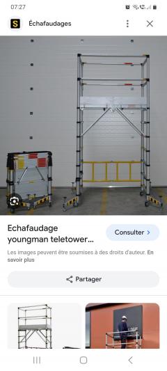 Location echafaudage entre particuliers