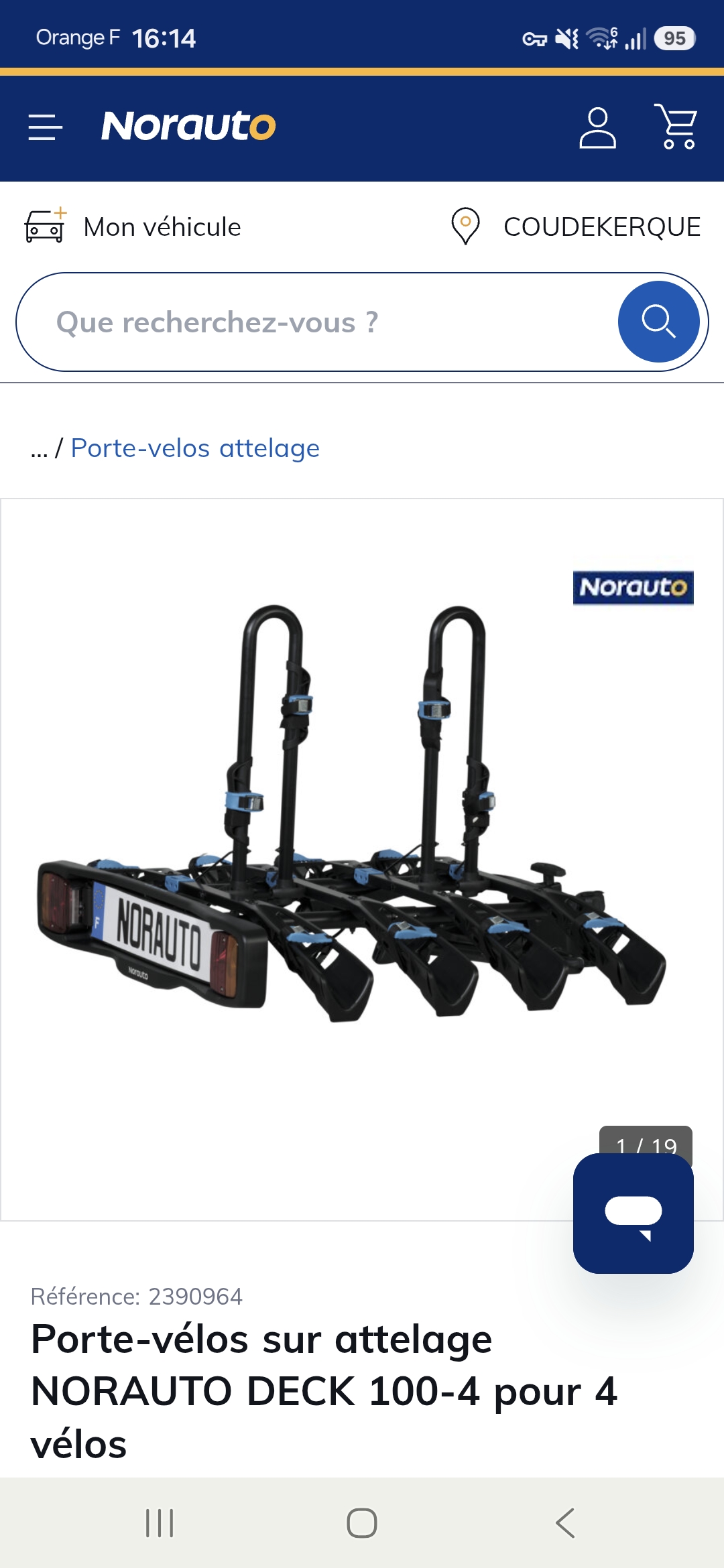 Location porte velo 59 entre particuliers