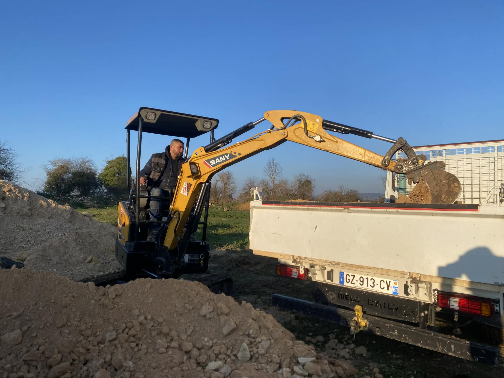 Service terrassement 61 entre particuliers