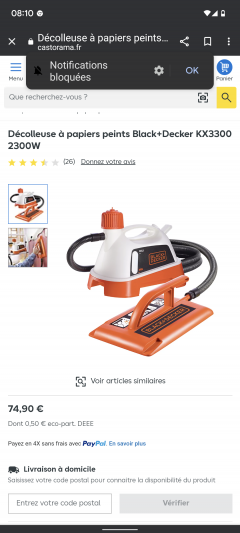 Location : decolleuse de papier peint Location : decolleuse de papier peint