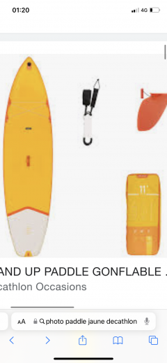 Louer le paddle