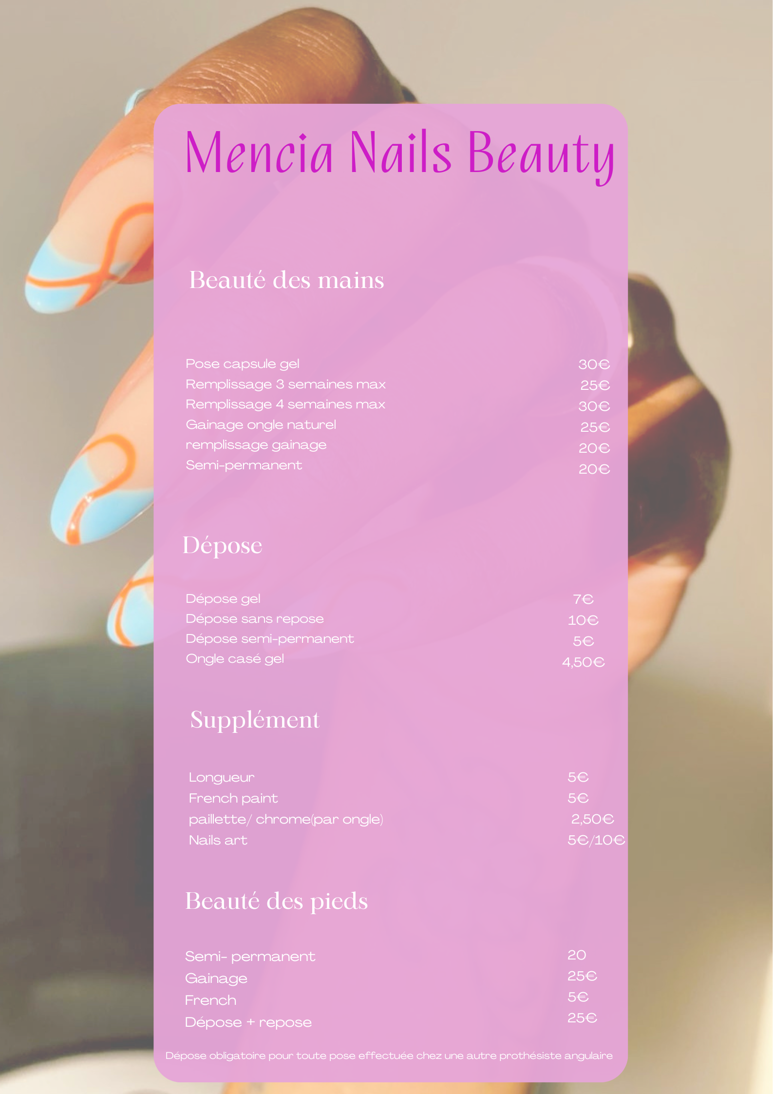 Service prothesiste ongulaire 34 entre particuliers