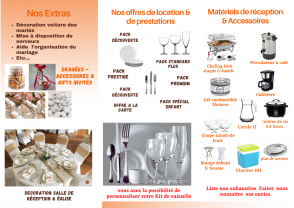 Location vaisselle entre particuliers