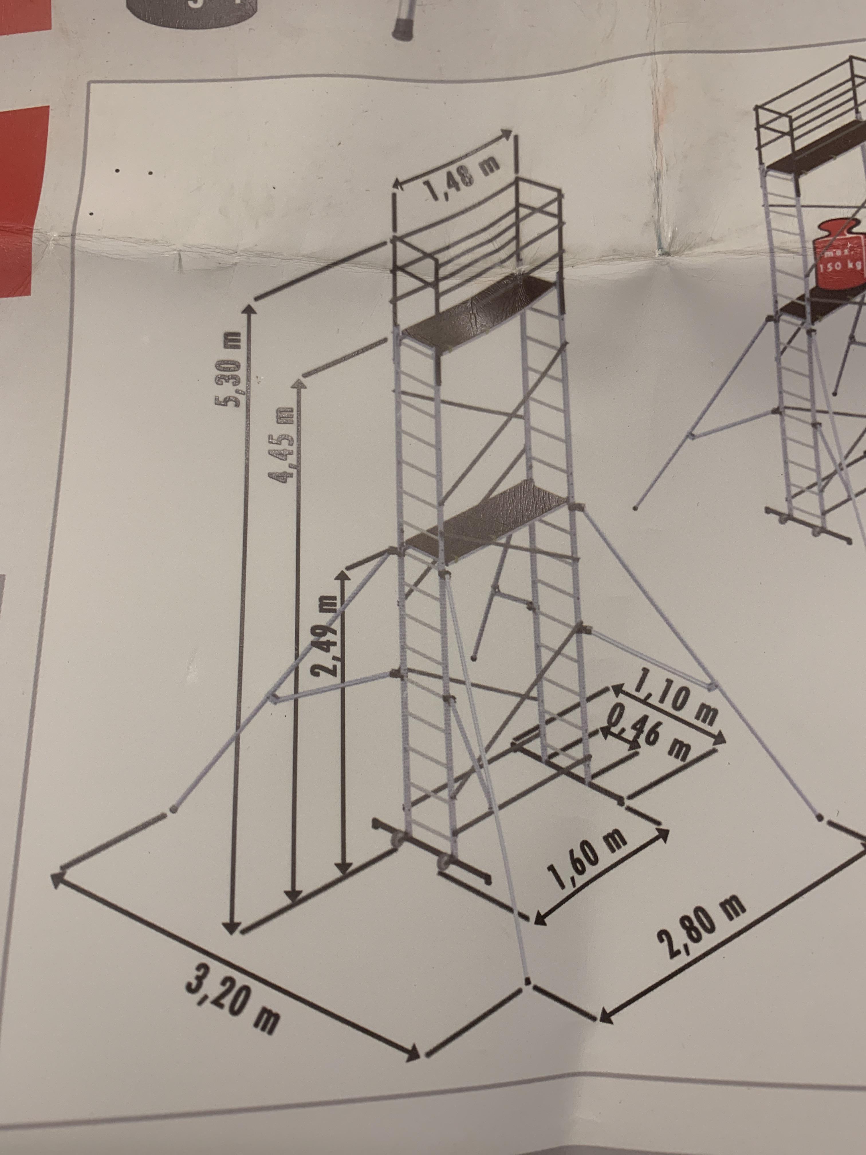 Location echafaudage 14 entre particuliers
