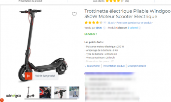 Louer la trottinette