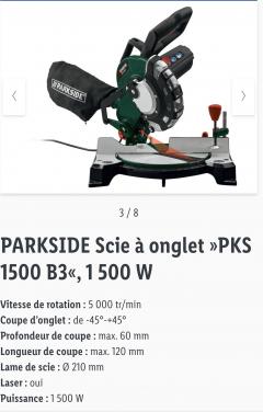 Location : scie a onglet Location : scie a onglet