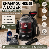 Location shampouineuse