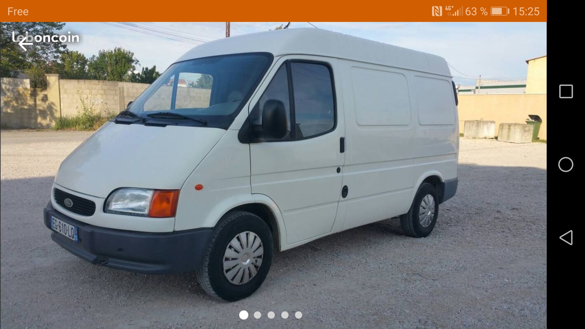 Service avec fourgon 33 entre particuliers