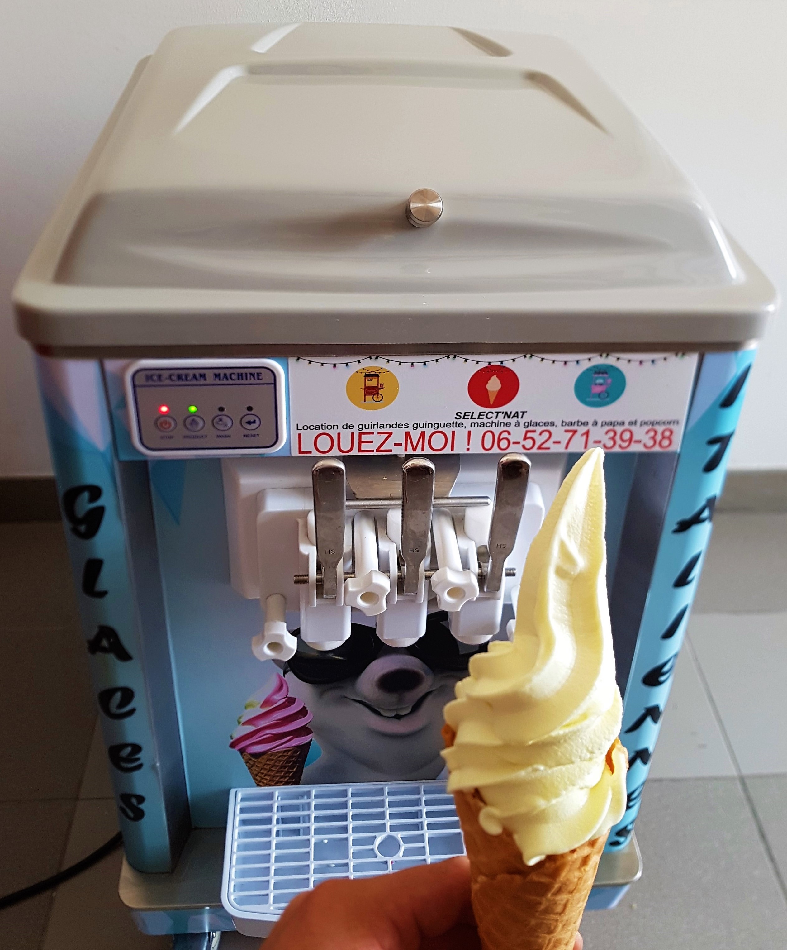 Location machine a glace 40 entre particuliers