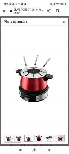 Location : appareil a fondue Location : appareil a fondue