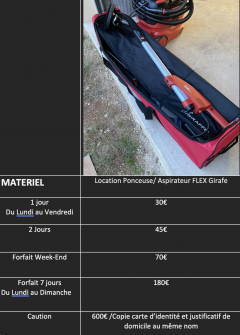 Location : ponceuse Location : ponceuse