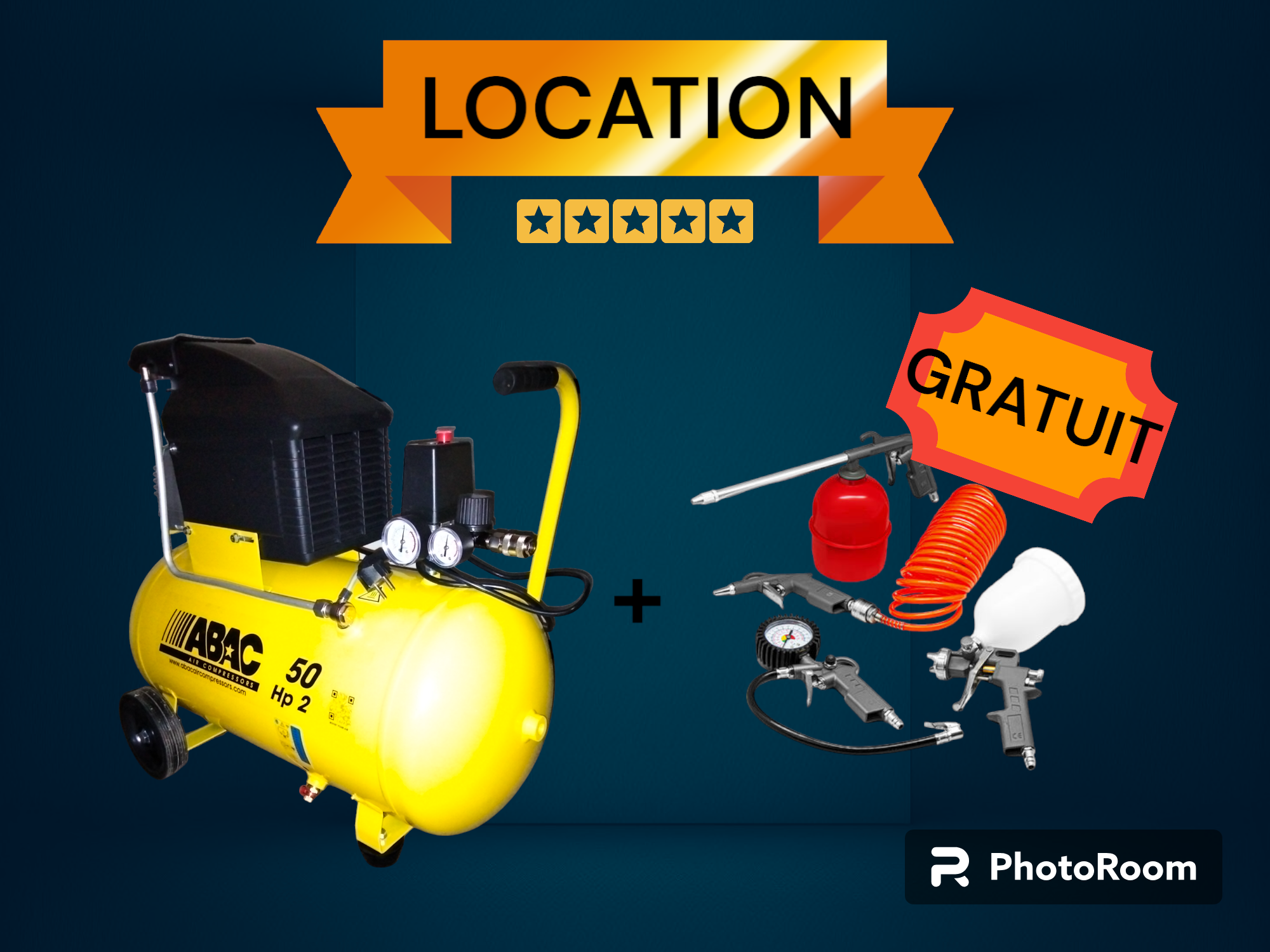 Location compresseur 53 entre particuliers