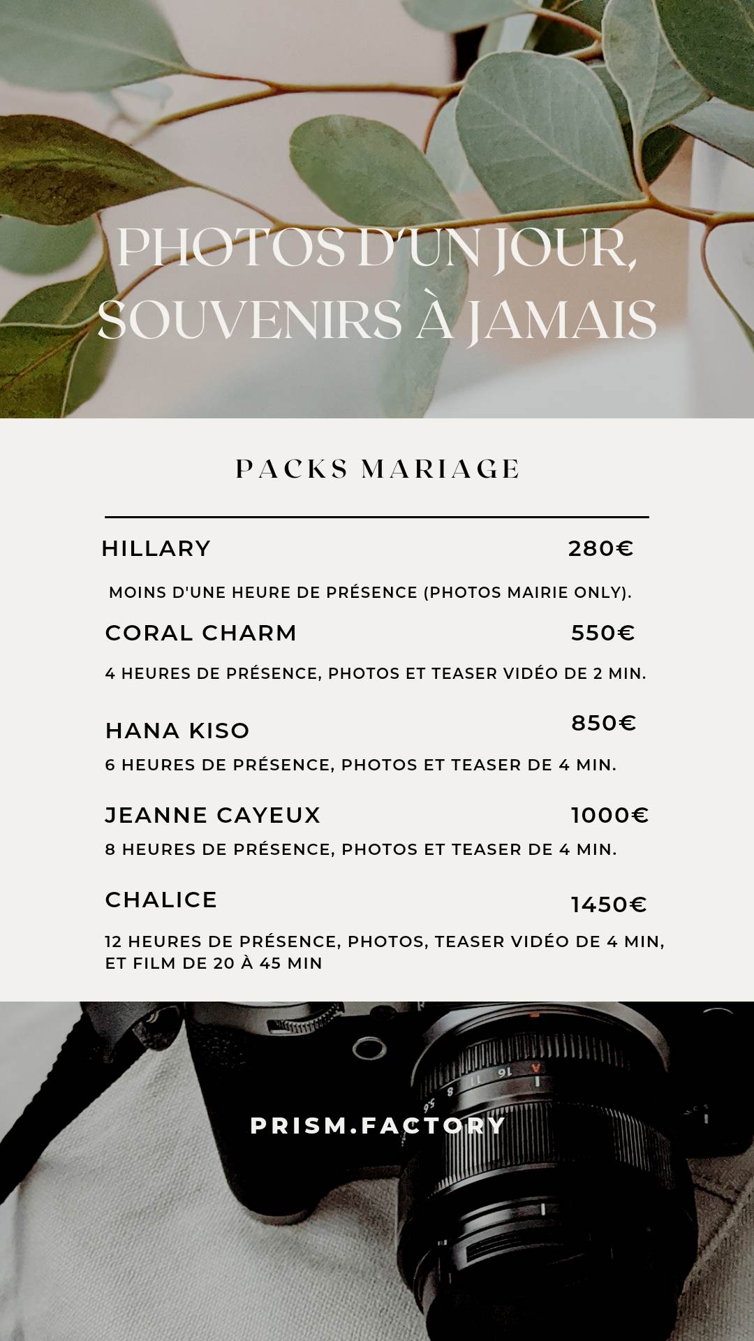 Service photographie 45 entre particuliers