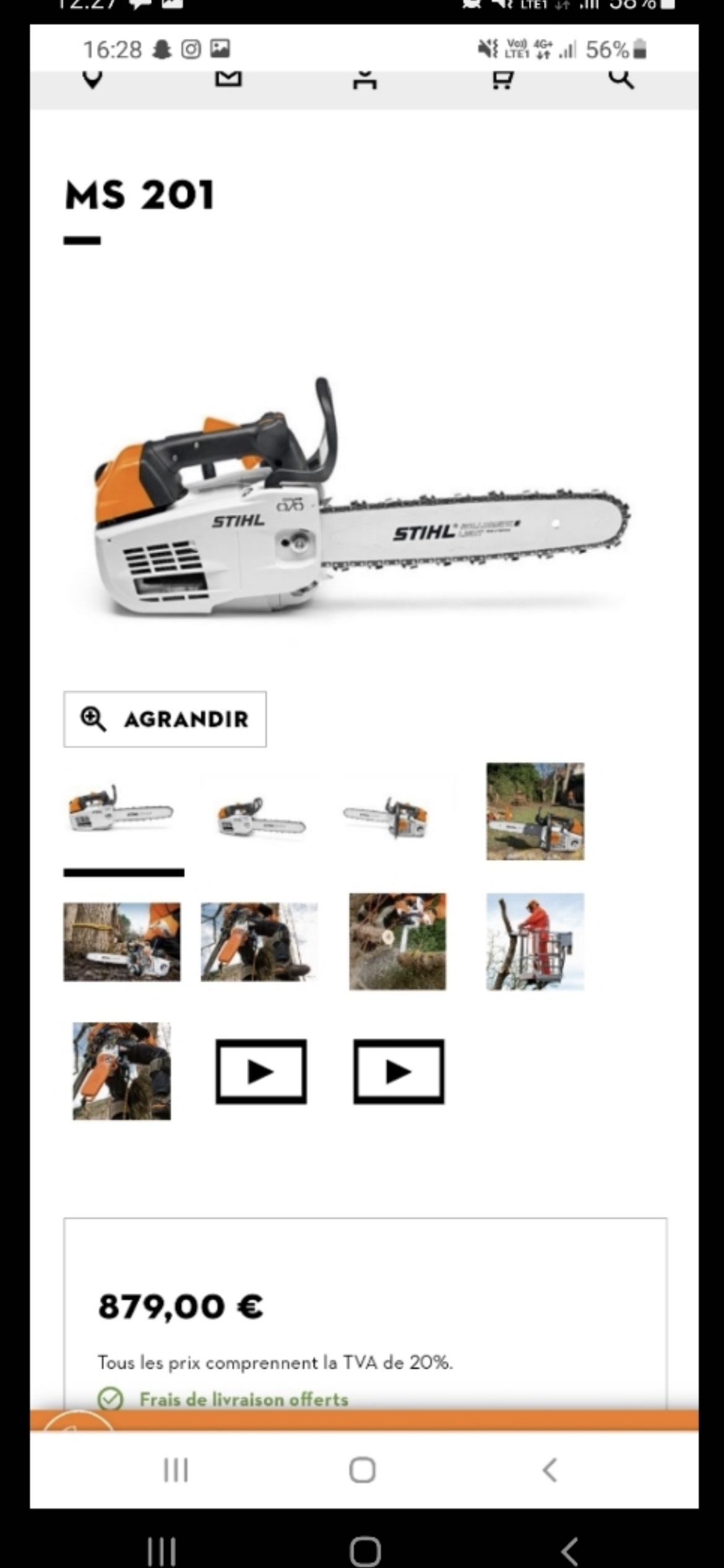 Location tronconneuse 69 entre particuliers