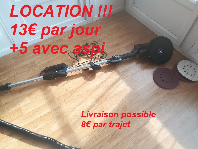 Location ponceuse 69 entre particuliers