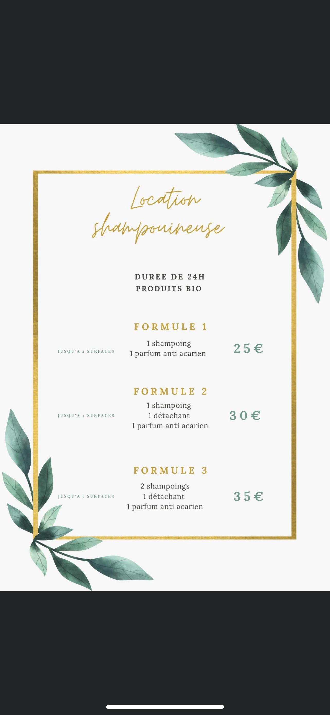 Location shampouineuse 50 entre particuliers