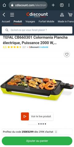 Louer la plancha