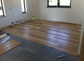 Service : pose de parquet