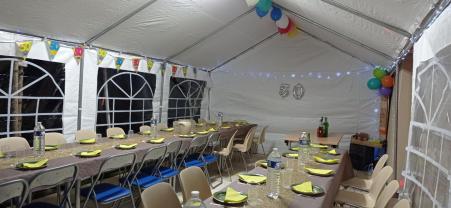 Location : tente reception Location : tente reception