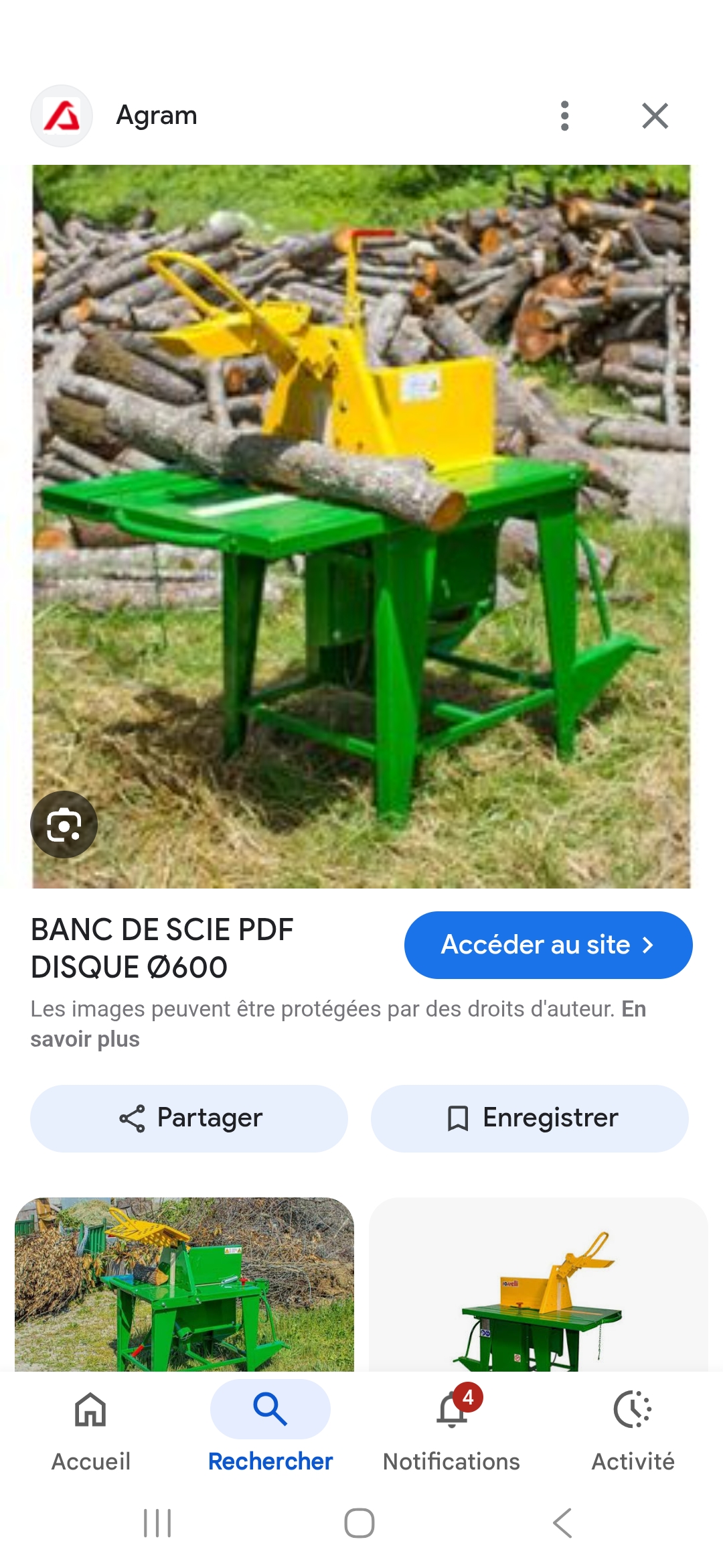 Location scie 89 entre particuliers