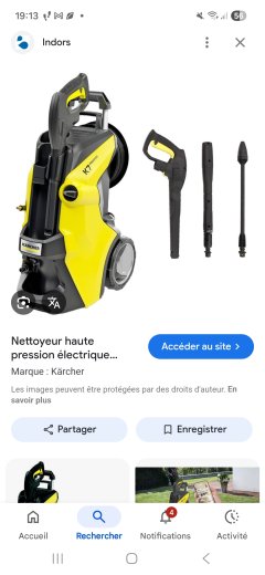 Location : nettoyeur haute pression