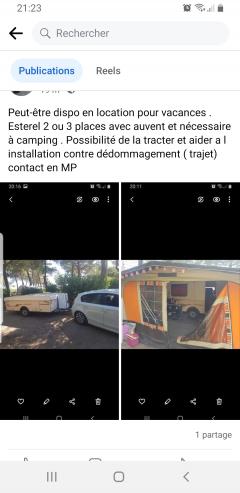 Louer la caravane
