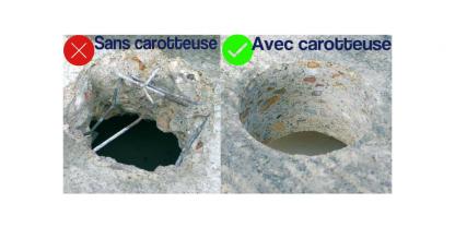 Louer la carotteuse