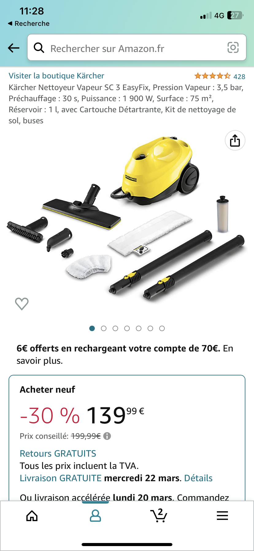 Location nettoyeur vapeur 06 entre particuliers