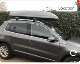 Location : coffre de toit Location : coffre de toit