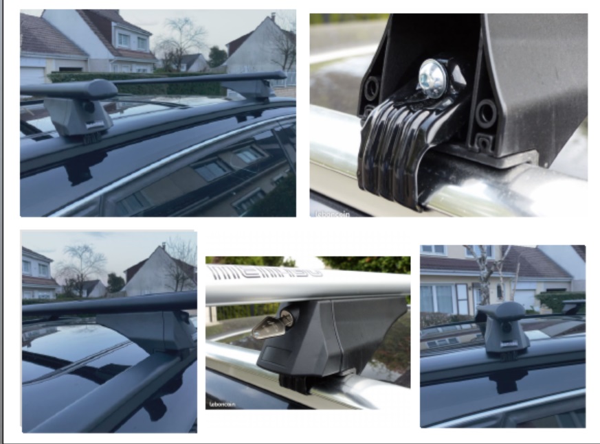 Location barres de toit 62 entre particuliers