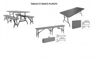 Location table de reception entre particuliers