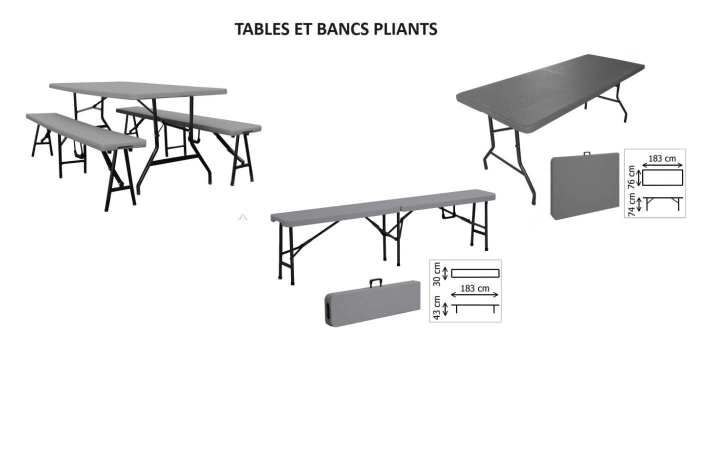 Location table de reception 22 entre particuliers