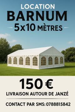 Louer le barnum