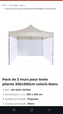 Location : tente reception Location : tente reception