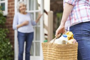 Service aide aux courses entre particuliers