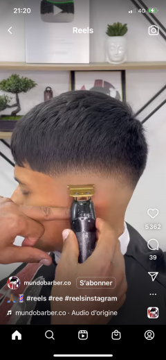 Demander une coiffure
