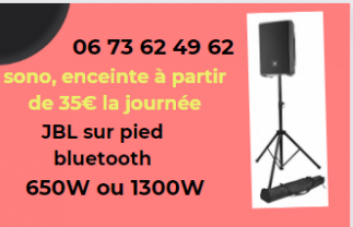 Location enceinte entre particuliers