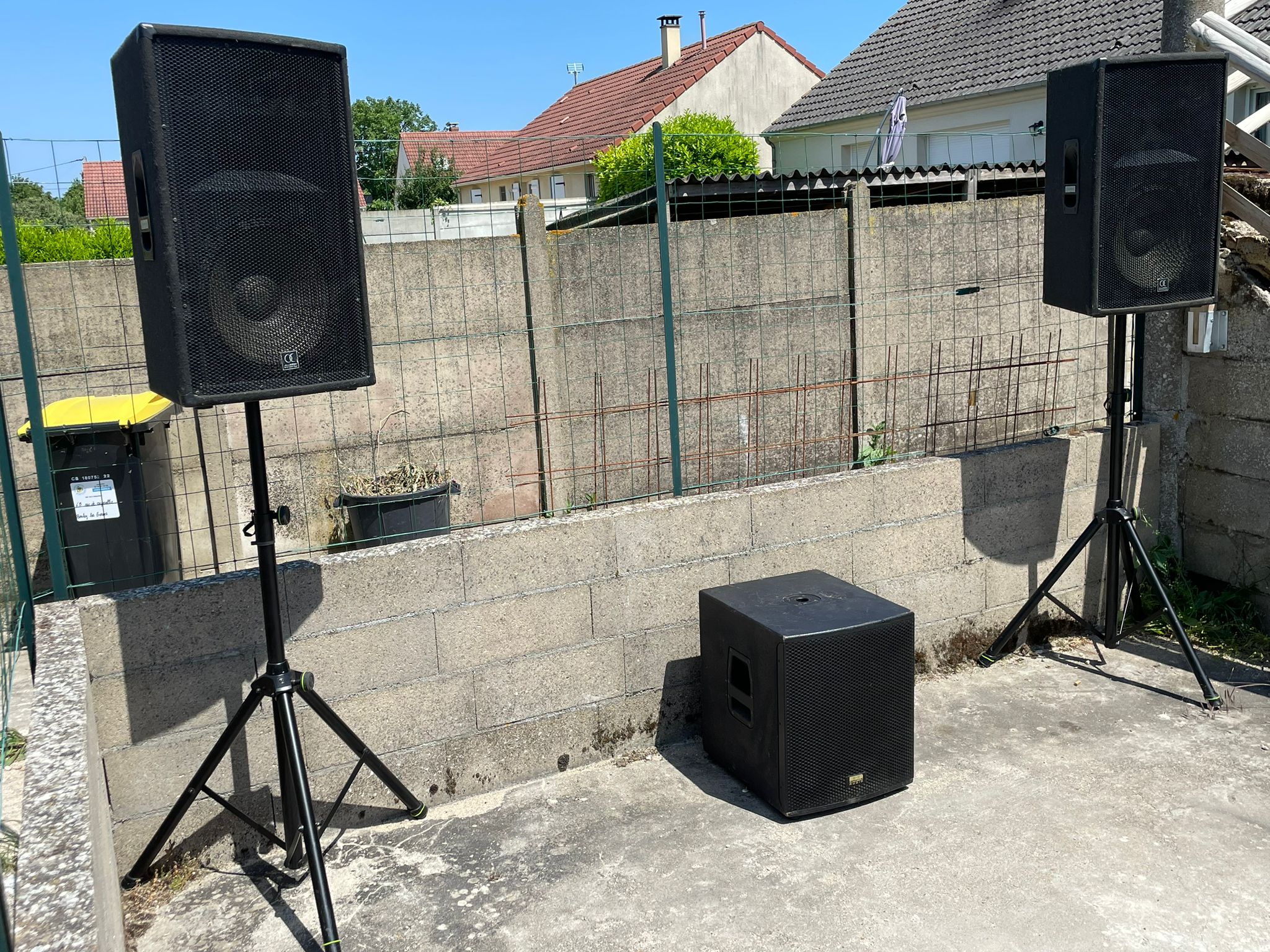 Location enceinte 45 entre particuliers