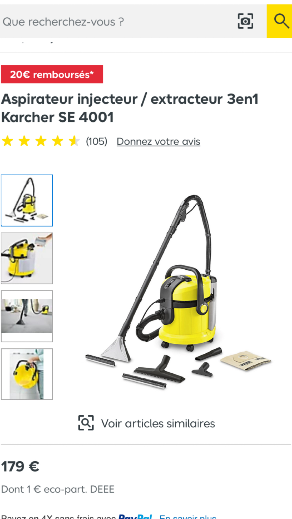 Location injecteur extracteur 49 entre particuliers